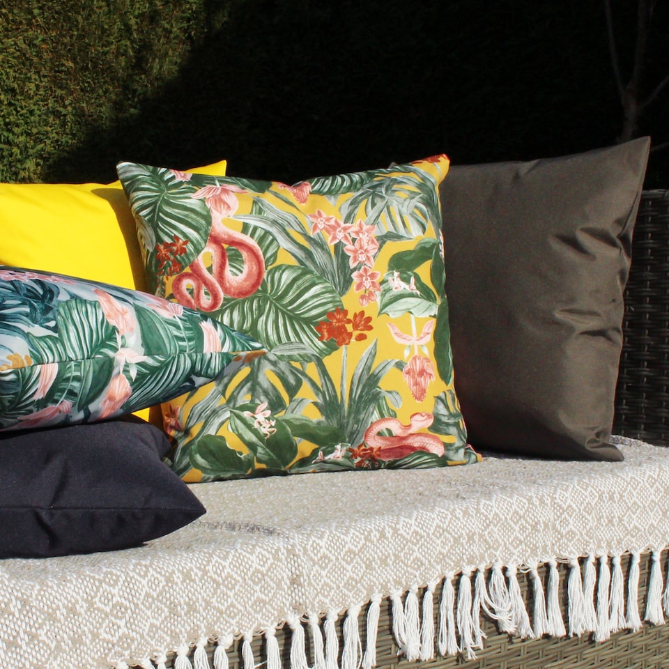 image 1 of Furn Medinilla Tropical Outdoor Cushion
