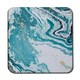 image 1 of Marble In Blue (Coaster)