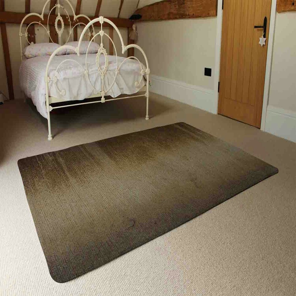 image 1 of Grunge Texture (Rug) Brown | XL: 160x230cm