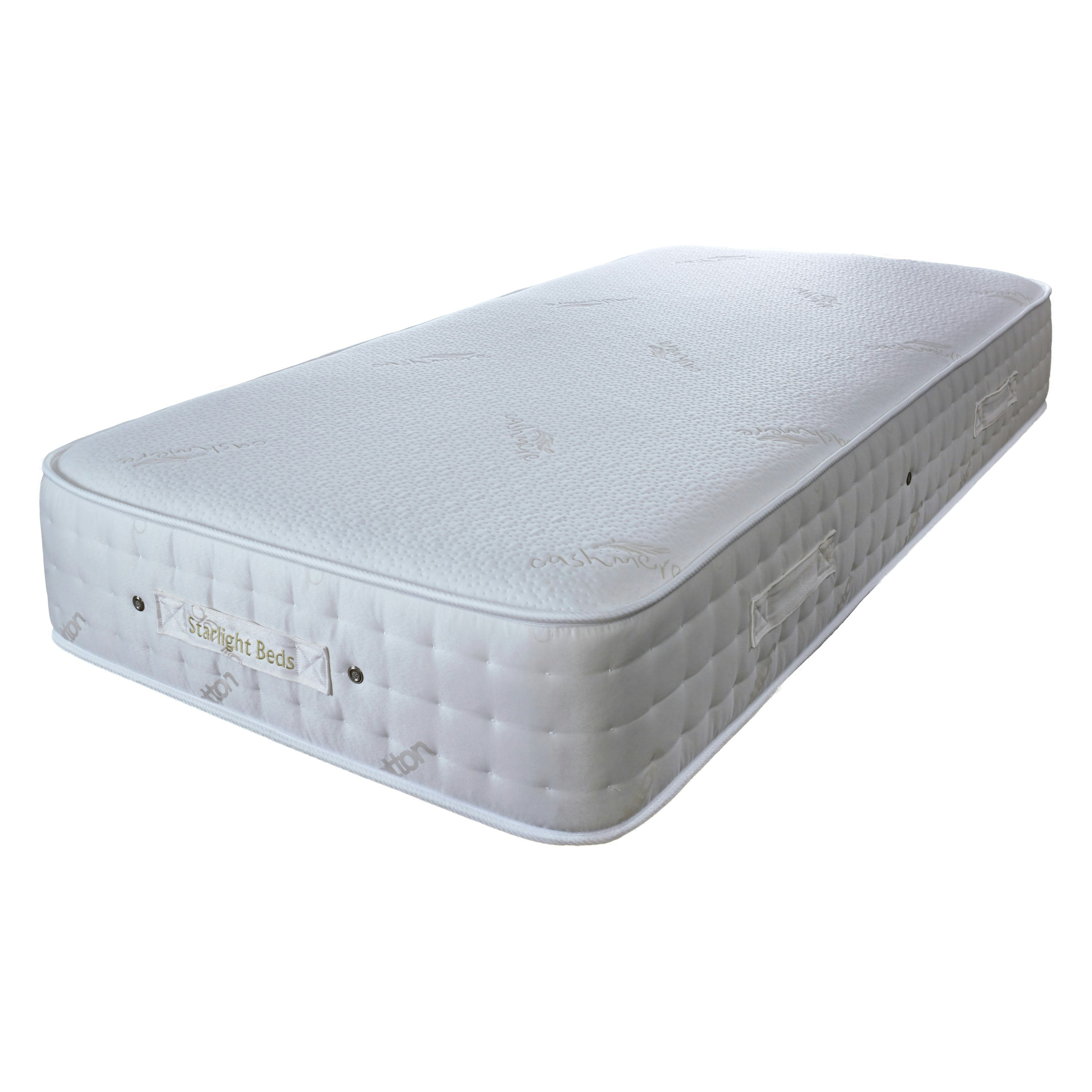 Pocket Sprung & Memory Foam Hybrid Mattress - 9 Inch Deep, Medium Firmness | White | Single