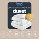 image 9 of Silentnight Goose Feather and Down 10.5 Tog Duvet | White | SuperKing