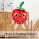image 9 of Berry Boo Pinata Smashlings Soft Toy Cute Plushie Huggable Cuddly 15cm Red