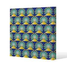 Egyptian style motif (Canvas Print) 90 x 90 x 4cm