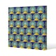 image 1 of Egyptian style motif (Canvas Print) 90 x 90 x 4cm
