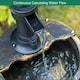 image 3 of GardenKraft 20890 2-Tier Barrel Water Fountain With Pump