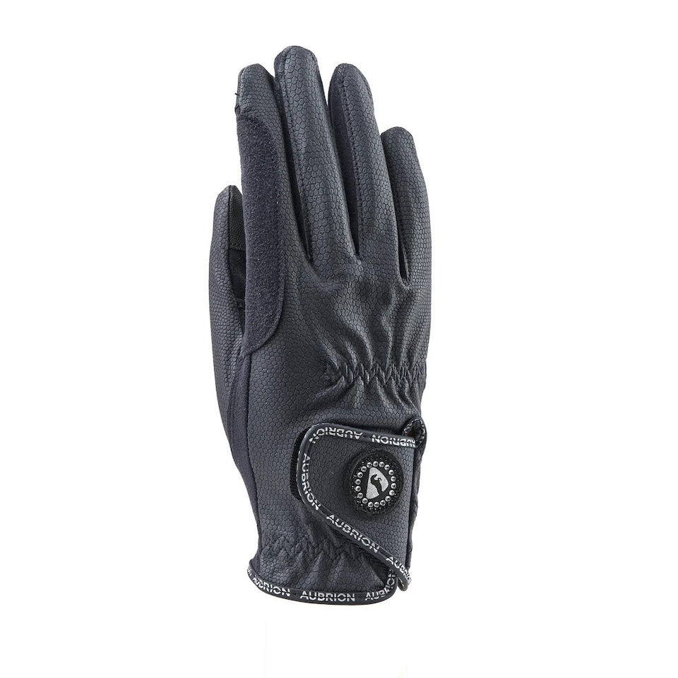 image 1 of Aubrion Unisex Adult Aachen Riding Gloves - Navy - XL Blue | XL