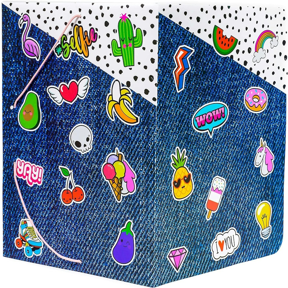 image 1 of Pin Badge Wizard A4 Elasticated Folder