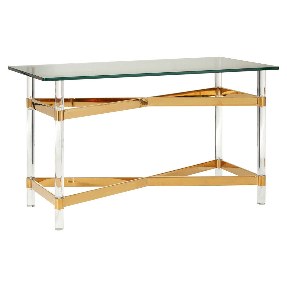image 1 of Luxe Design Coffee Table, Spacious Top Decorative Coffee Table For Livingroom, Durable Modern Coffee Table Multi