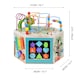 image 3 of Teamson Kids Preschool Play Lab 7-in-1 Large Activity Station, Multi
