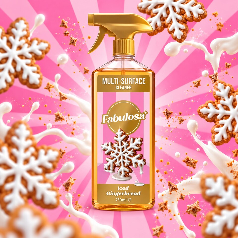 image 1 of Fabulosa Gingerbread 6 Piece Cleaning Bundle