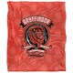 image 1 of Harry Potter Courage, Bravery, Determination Gryffindor Blanket - Multicoloured - One Size