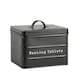 image 1 of Harbour Housewares Vintage Metal Washing Tablets Canister - Black | Black | Black | 1