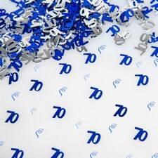 3 Packs of Happy Birthday Blue Colour Confetti