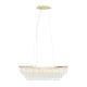 image 1 of BHS Paladina Diner Ceiling Pendant, Satin Brass