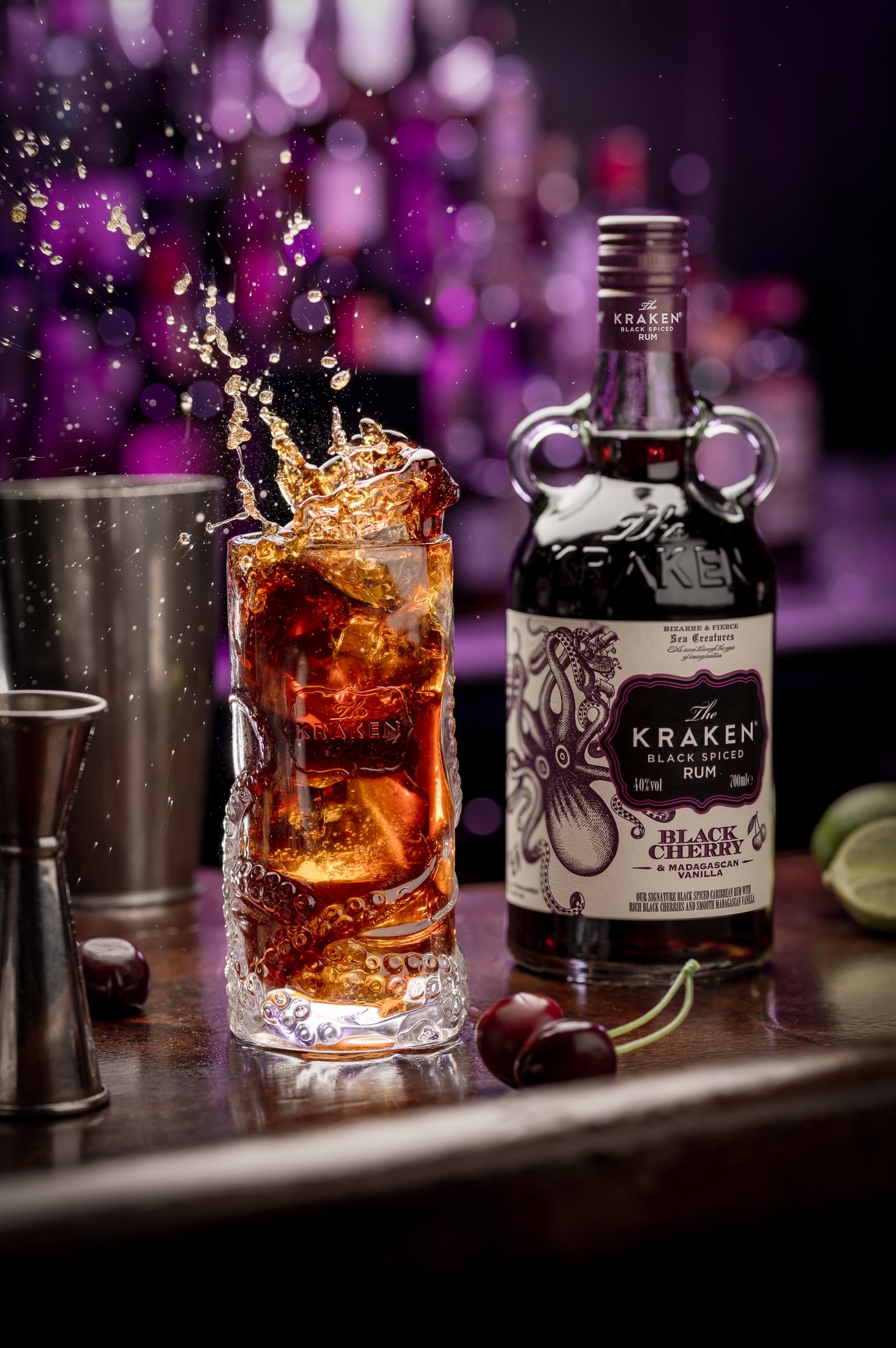 Kraken - Black Cherry & Madagascan Vanilla Black Spiced Rum