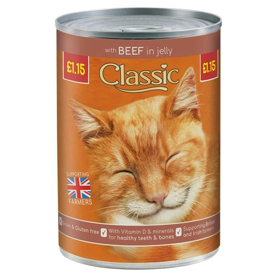image 1 of Classic with Beef in Jelly 400g (Pack of 12)