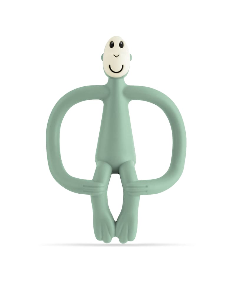 image 1 of Matchstick Monkey Original Teething Toy | Green | Olive Green
