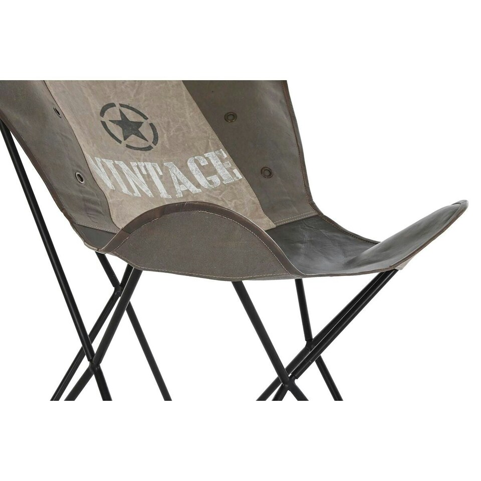 image 1 of Dining Chair DKD Home Decor Brown Black Grey 76 x 76 x 96 cm Brown