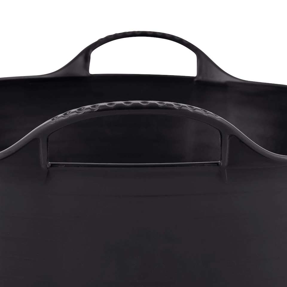 image 1 of Red Gorilla - Gorilla Tub 15L - Flexible Multi-Use Shallow Bucket | Black