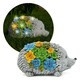 image 2 of Solar Hedgehog Statue Garden Ornaments