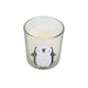 image 4 of Something Different Frosty Vanilla Penguin Candle - White - One Size
