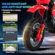 image 6 of HOMCOM 6V Kids Child Electric Motorbike Ride on Motorcycle Scooter Children Toy Gift for 3-6 Years (Red)