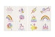 image 3 of 72 Pieces Unicorn Tattoos