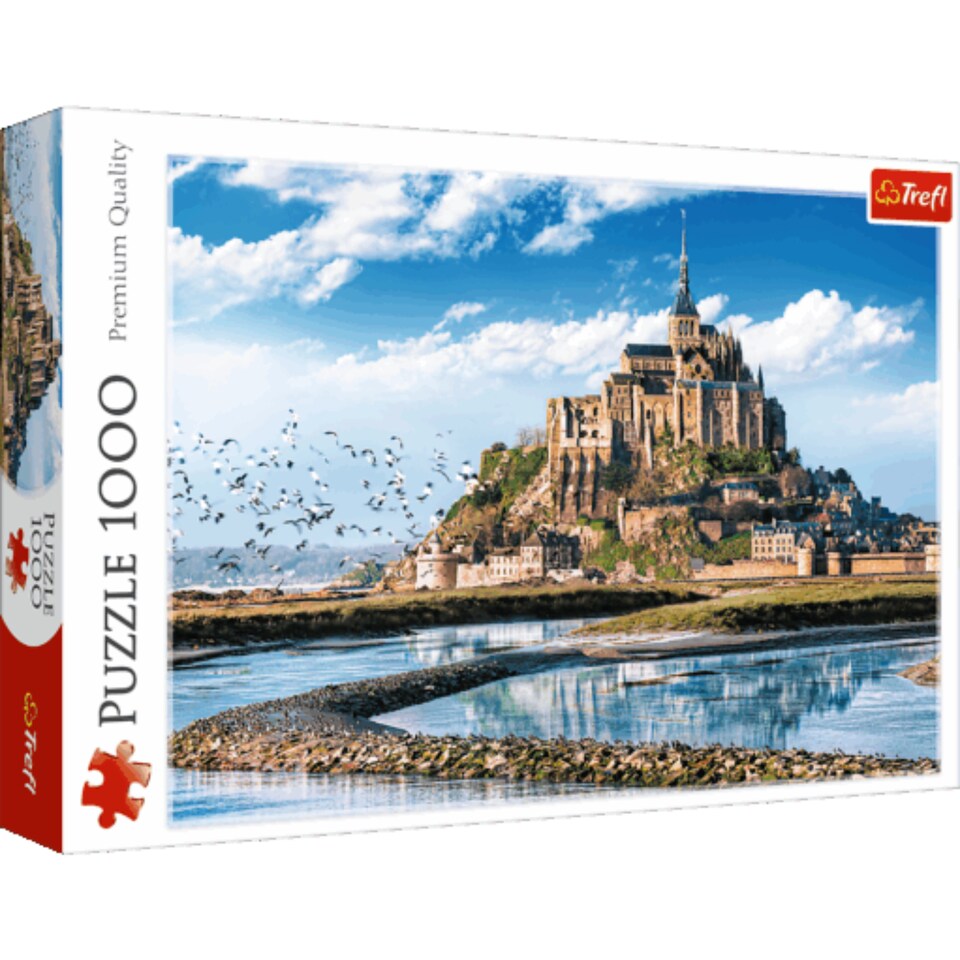 Trefl Mont Saint-Michel, France 1000 Piece Puzzle