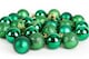 image 4 of 30mm/12Pcs Christmas Baubles Shatterproof Emerald Green,Tree Decorations