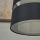image 2 of ValueLights Sophia Small Black 2 Tier Ceiling Light Shade
