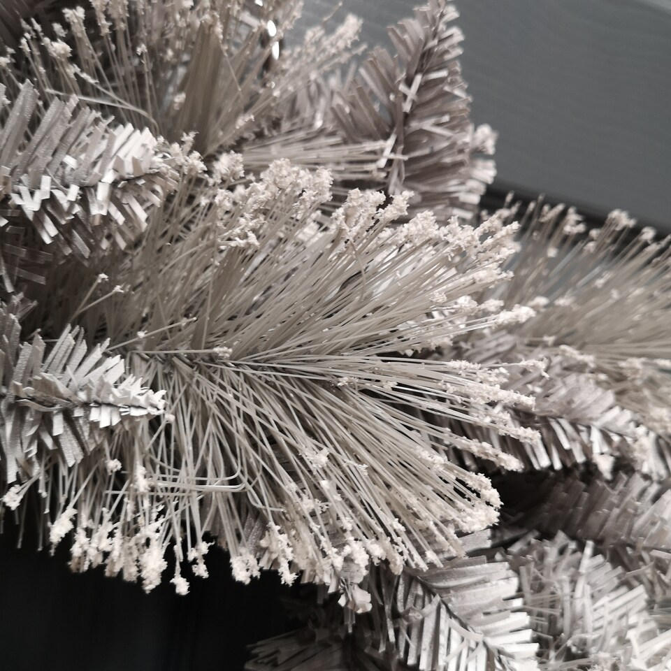 image 1 of 50cm Premier Christmas Snow Fir Door Wreath