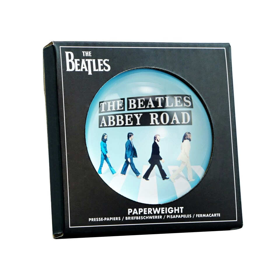 image 1 of Paperweight Boxed (70mm) - The Beatles (Abbey Road)