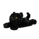 image 2 of Warmies Plush Black Cat Microwavable Weighted Teddy with French Lavender Scent, Hot or Cold for Cool Relaxation and Warm Relief