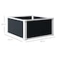 image 5 of Outsunny Garden Raised Bed Planter Grow Containers Flower Pot 60x60cm