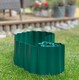 image 7 of Green Plastic Corrugated Garden Lawn Edging (9m x 15cm Roll) - 5 Rolls