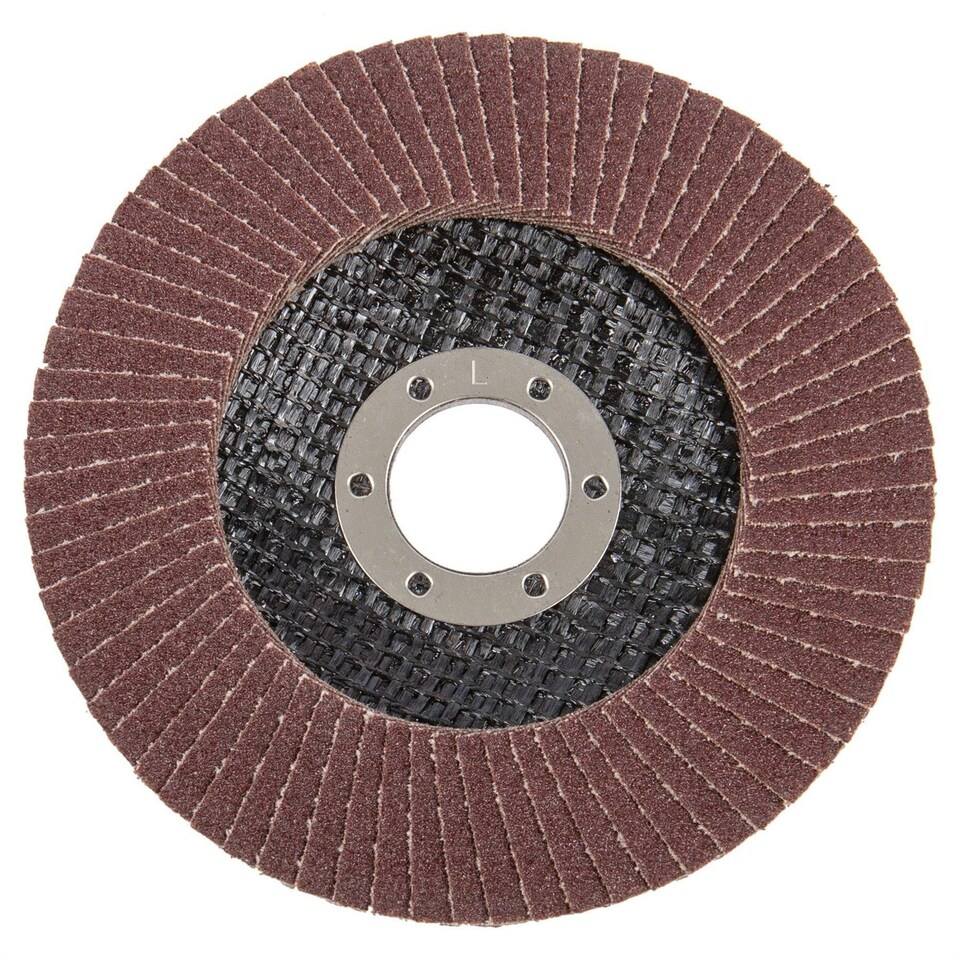 image 1 of Blackspur 80 Grit Flap Disc - 115mm (4.5")