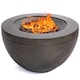 image 8 of Centurion TABITI Dark Grey Lavish Garden & Patio Fire Pit with Stone Finish - Fully Assembled