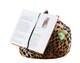 image 3 of Bean Lazy Furry Leopard Tablet eReader and Book Mini Bean Bag