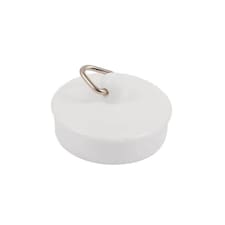 Securplumb Bath Plug - White - 1.5in