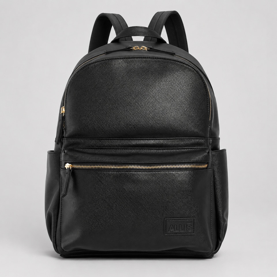 image 1 of Allis Lux Baby Changing Backpack - Black