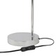 image 3 of First Choice Lighting Chrome Arched Table Lamp Base Only Chrome