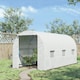 image 2 of Outsunny 4.5 x 2M Walk-in Polytunnel Greenhouse for Garden, Galvanised Steel