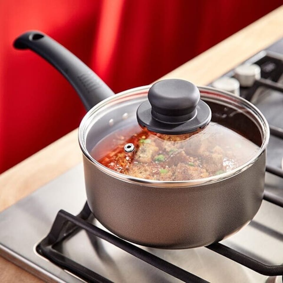 image 1 of Judge Everyday Non-Stick 16cm Saucepan, 1.2L