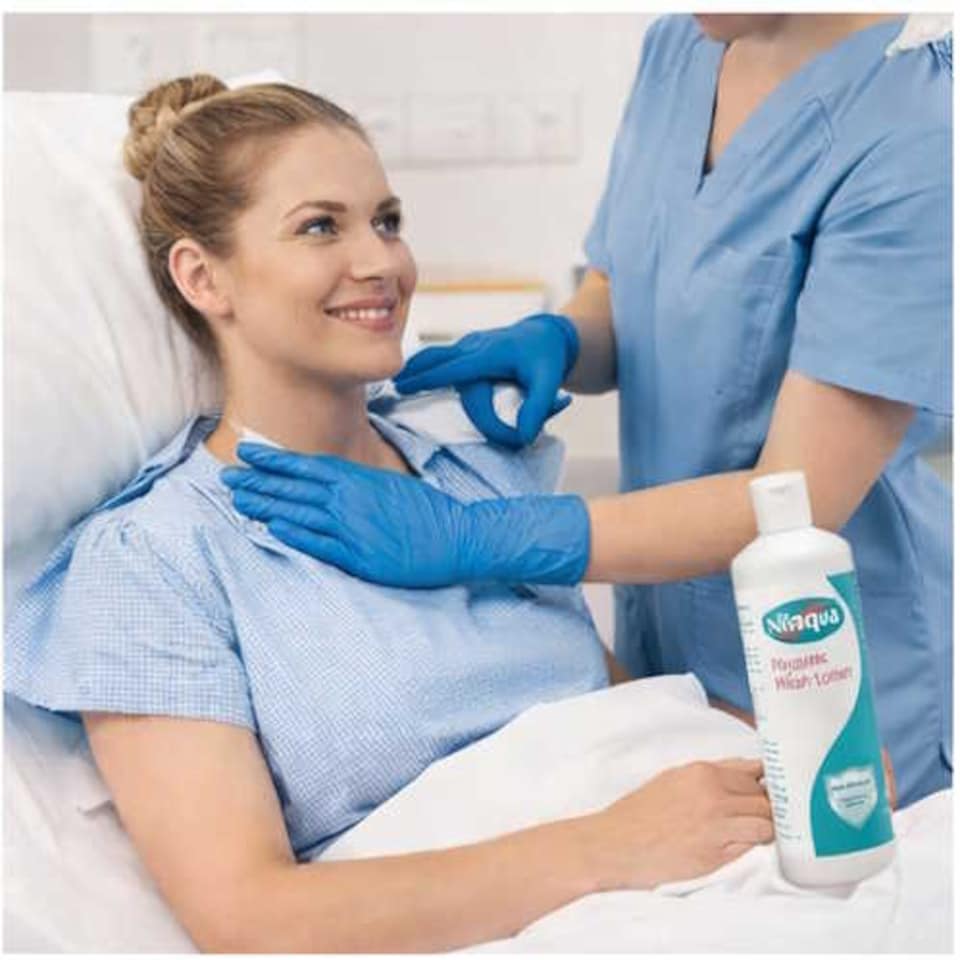 image 1 of Nilaqua Hygienic Wash Lotion 500ml - Body Wash With Anti Bacterial Properties for Sensitive Skin