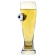 image 1 of Football-Themed Pilsner Beer Glass ? Unique Sports Fan Gift ? Tall Crystal-Clear Glass for Beer Lovers ? Perfect Gift for Football Enthusiasts & Game Nights Clear