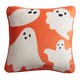 image 2 of Bedlam Spooky Ghost Filled Cushion Grey