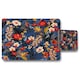 image 1 of Bright Red & Orange Tropical Flowers & Plants (Placemat & Coaster Set)