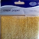 image 5 of Gold Metallic Crepe Paper Folded 1.5m x 50cm