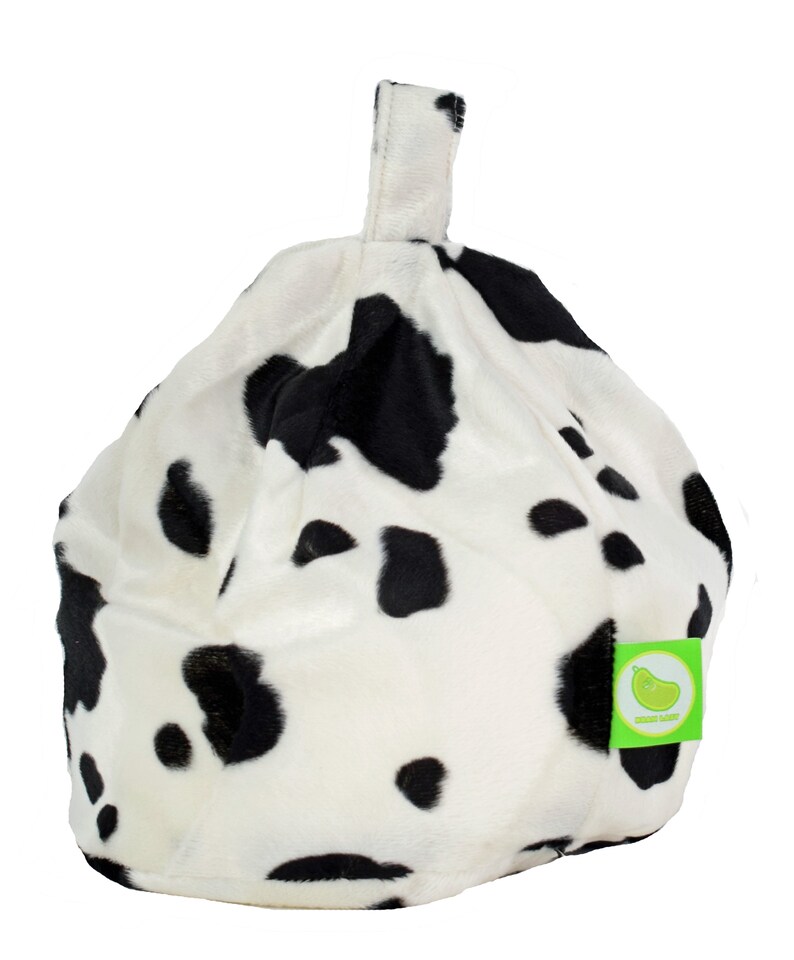 image 1 of Bean Lazy Furry Cow Tablet eReader and Book Mini Bean Bag