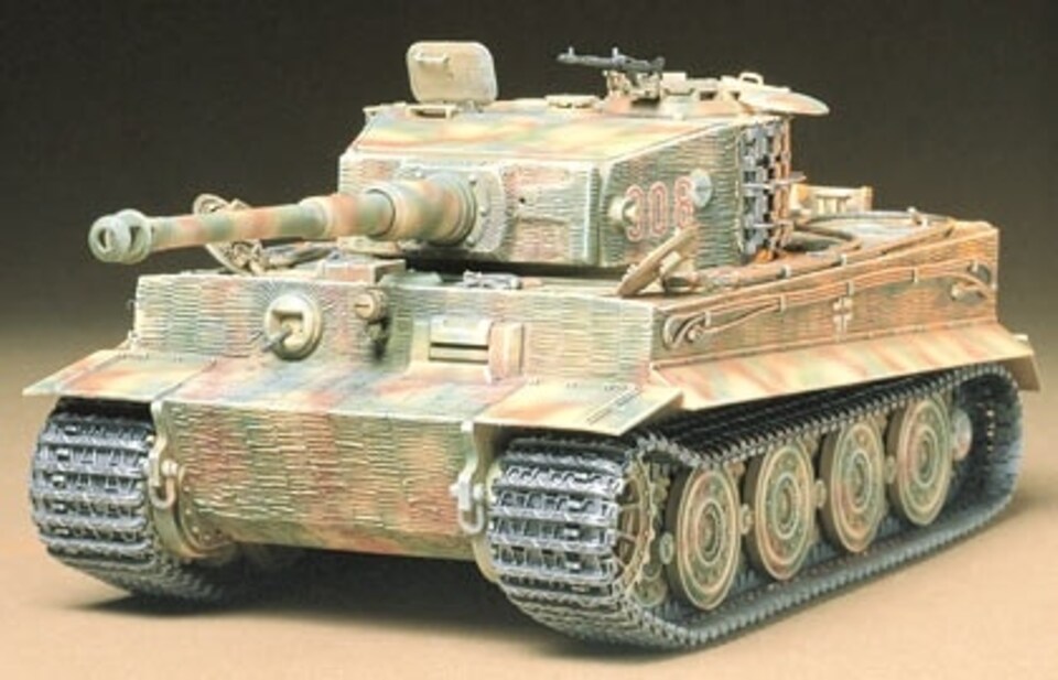 Tamiya German Tiger I Tank Late Version (1:35 Scale)